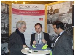 Foto2 do stand ICT Portugal na exposio da Semana da Internet do Futuro, Ghent, Blgica